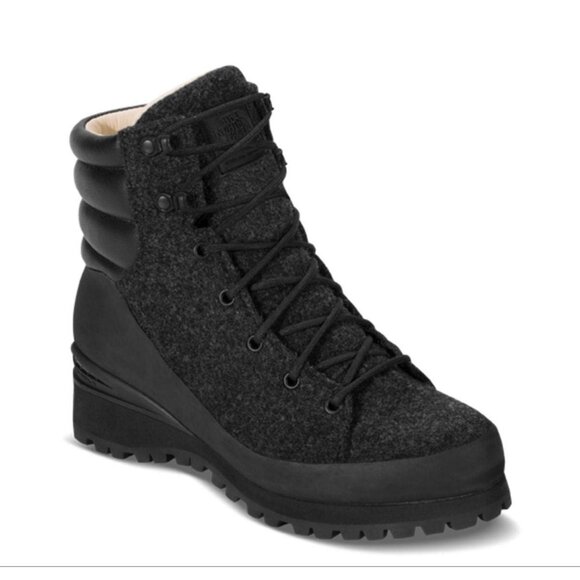 The North Face Womens Cryos Hiker Boots Vibram Winter Size 9 Black NWT MSRP $350 - Picture 1 of 7
